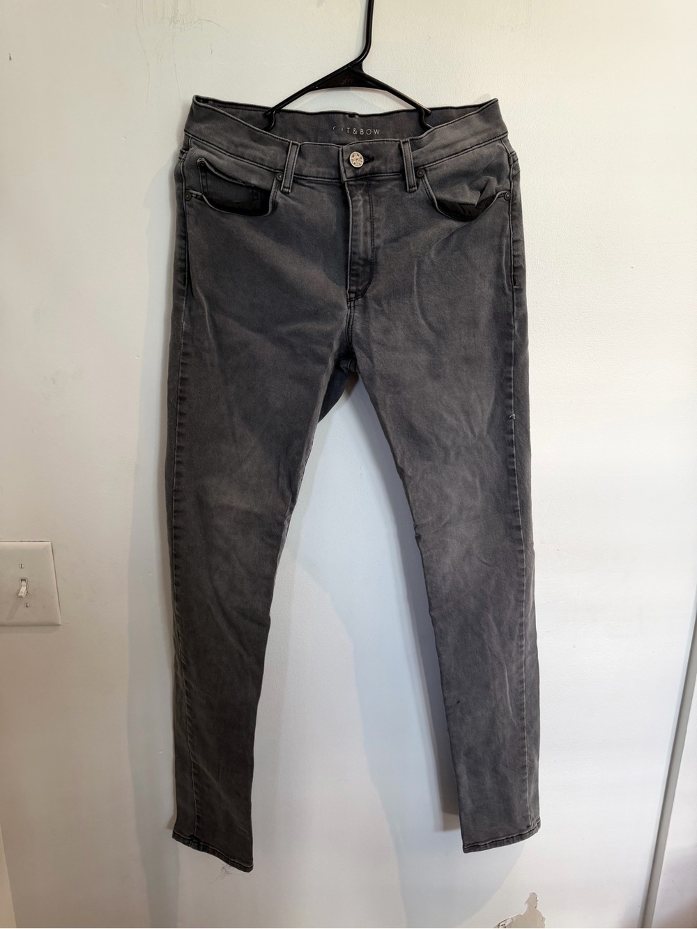 Mott&Bow 31/32 Gray Slim Men’s Jeans